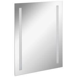 Stylowe lustro łazienkowe Linear 60 cm z oświetleniem LED FACKELMANN 84503